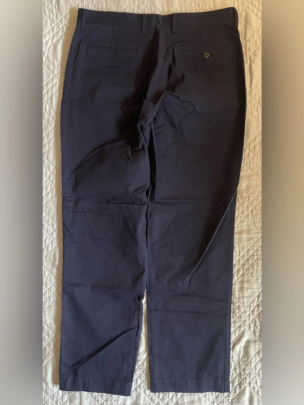 J. CREW Broken-in Straight chino pant in Newport Navy Size 32 NWT $98 CD466
